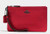 COACH Polished Pebble Small Wristlet Red Apple/Gunmetal One Size 22952-GMP1Y