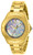 Invicta Women's 29109 Angel Quartz 3 Hand Gold, Gunmetal Dial Watch