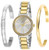 Invicta Women's 29273 Angel Quartz 3 Hand Silver Dial Watch