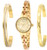 Invicta Women's 29278 Angel Quartz 3 Hand Gold Dial Watch