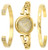 Invicta Women's 29331 Angel Quartz 3 Hand Gold Dial Watch