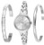 Invicta Women's 29339 Angel Quartz 3 Hand Silver Dial Watch