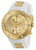 Invicta Women's 29515 Angel Quartz 3 Hand Gold Dial Watch