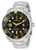 Invicta Men's 30194 Jason Taylor Automatic 3 Hand Black Dial Watch
