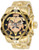 invicta Men's 30346 Reserve Quartz Chronograph Black, Grey, Rose Gold, Gold, Ivory Dial Watch