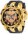 invicta Men's 30350 Reserve Quartz Chronograph Black, Grey, Rose Gold, Gold, Ivory Dial Watch