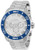 Invicta Men's 30946 Pro Diver Quartz 3 Hand Silver Dial Watch