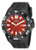 Invicta Men's 30963 Pro Diver Quartz 3 Hand Red Dial Watch