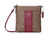 COACH Messenger Crossbody In Colorblock Signature Canvas Tan/Dusty Pink/Brass One Size …