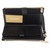Michael Kors Jet Set Travel double Zip Wristlet (Black Saffiano)