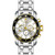 Invicta Mens Pro Diver Scuba Swiss Chronograph Silver Dial Stainless Steel Bracelet Watch 80040