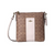 COACH Messenger Crossbody In Colorblock Signature Canvas Tan/Chalk/Brass One Size 41321-B4NQ5