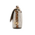 Michael Kors Bedford Legacy Logo Ladies Large Vanilla/Acorn Leather Crossbody Bag 32H9G06C3B149