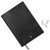 Montblanc Notebook Black Squared #146 Fine Stationery 113637 / Elegant Journal with Leather Binding and Quadrille Pages / 1 x (5.9 x 8.2 in.)