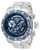 Invicta Men's 31501 Venom Quartz Chronograph Blue, Silver Dial Watch