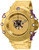 Invicta Men's 32956 Subaqua Quartz 3 Hand Brown, Gold Dial Watch