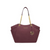 Michael Kors Women's Jet Set Travel Saffiano Leather Large Chain Shoulder Tote Bag Handbag Purse, Merlot