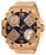 Invicta Men's 33868 SHAQ Quartz Multifunction Black, Rose Gold Dial Watch