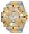 Invicta Men's 33869 SHAQ Quartz Multifunction Gold, White, Silver Dial Watch