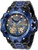 Invicta Men's 33557 Reserve Automatic Multifunction Black, Blue Dial Watch