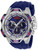 Invicta Men's 33632 Venom Quartz Multifunction Blue, Silver Dial Watch