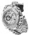 invicta Men's 34429 Reserve Quartz Chronograph Silver, Gunmetal Dial Watch