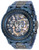 Invicta Men's 34405 Jason Taylor Quartz Chronograph Antique Silver, Black, Platinum, Gold, Blue Dial Watch