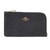 COACH Small Zip Card Case Black One Size