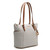 MICHAEL Michael Kors Jet Set Item East/West Top Zip Tote Vanilla/Acorn One Size …