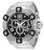 Invicta Men's 33714 SHAQ Quartz Chronograph Black Dial Watch