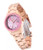 Invicta Women's 28650 Pro Diver Quartz 3 Hand Pink Dial Watch