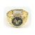 Invicta Men's 31496 Aviator Quartz Multifunction Blue, Gold Dial Watch