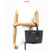 Michael Kors XS Carry All Jet Set Travel Womens Tote (BLACK SIG/GOLD) …