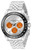 invicta Men's 31003 Speedway Quartz Chronograph Silver, Orange Dial Watch