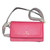 Michael Kors Jet Set Small Logo Smartphone Convertible Crossbody Bag (Hibiscus) …