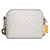 Michael Kors Jet Set Medium Crossbody Leather Handbag (VANILLA)
