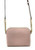 Michael Kors Jet Set Medium Crossbody Leather Handbag (POWDER BLUSH) …