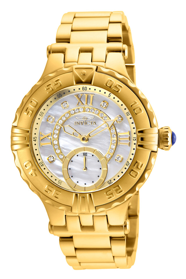 Invicta Women's Subaqua 27352 Quartz 3 Hand White Dial Watch