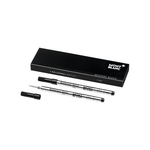 Mont Blanc Rollerball Pen Refill, Fine Pt, 2/PK, Black (MNB107881) … AllGlitters