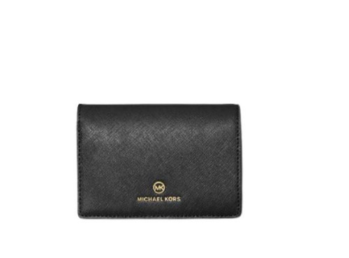 Jet Set Charm Medium Saffiano Leather Wallet