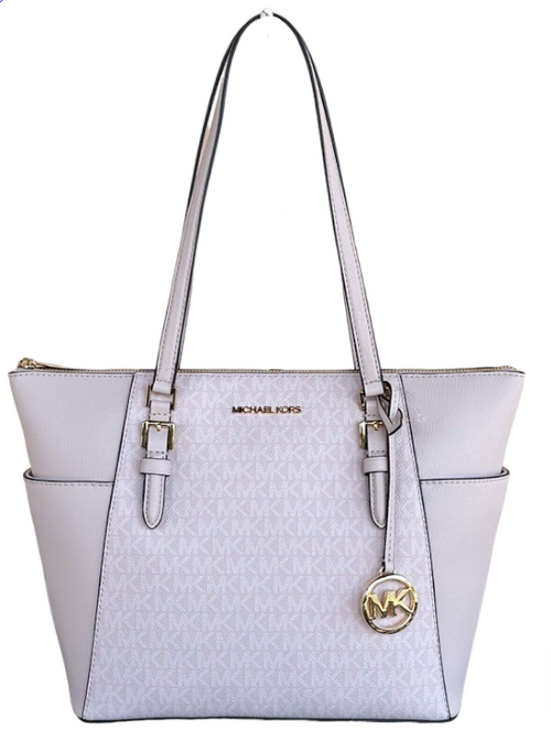 Michael Kors Tina Large Top Zip Handbag Tote Pale Blue (35S8ST4T3L)