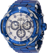 Invicta Men's 42195 Bolt Quartz Chronograph Silver Dial Watch