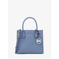 Michael Kors MERCER MEDIUM MESSENGER CROSSBODY SATCHEL (Denim) …