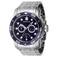 Invicta Men's 46993 Pro Diver Quartz Chronograph Blue Dial Watch