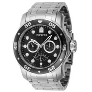 Invicta Men's 46992 Pro Diver Quartz Chronograph Black Dial Watch