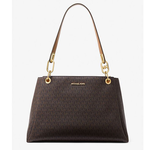 Tranche(トランシェ)5-3mm セミドライ レディースMサイズ 未使用品 Michael Kors Women's Trisha Crossbody Bag, Medium, Saffiano