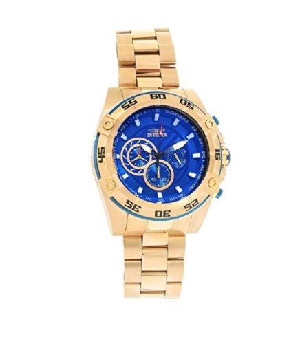 Invicta Men's 25536 Speedway Quartz Chronograph Blue Dial Watch