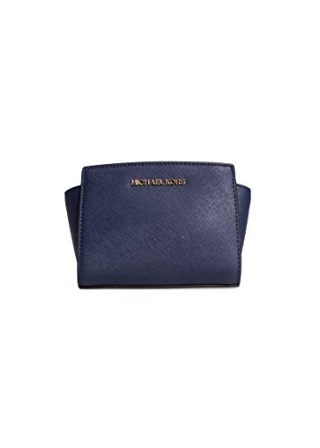 Michael Kors Selma Mini Messenger - Navy 32H3GLMC1L-406 880492635009 -  Handbags, Selma - Jomashop