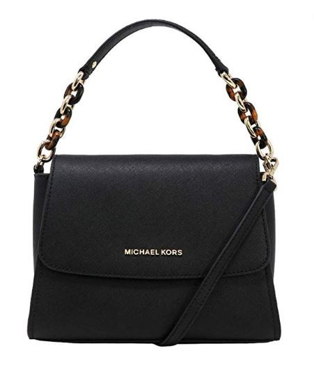 Michael Kors Sofia Portia Small East West Satchel Crossbody Bag, Black ...