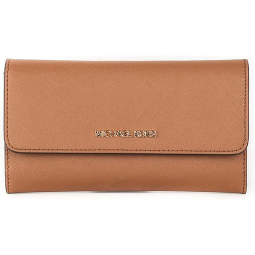 Michael Kors Jet Set Travel Large Trifold Leather Wallet